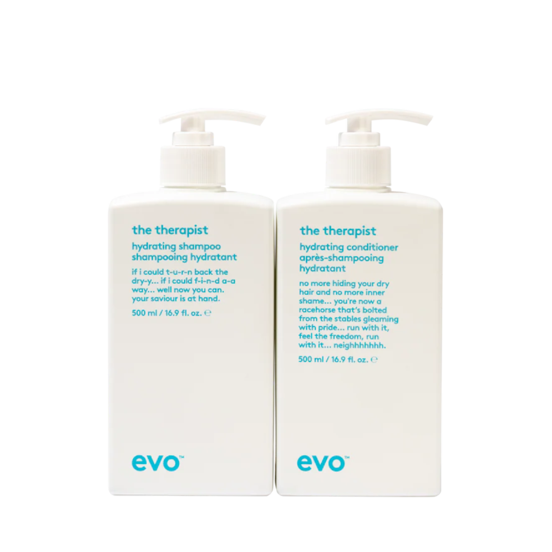 EVO Buddies Hydrate: The Therapist šampūnas + kondicionierius