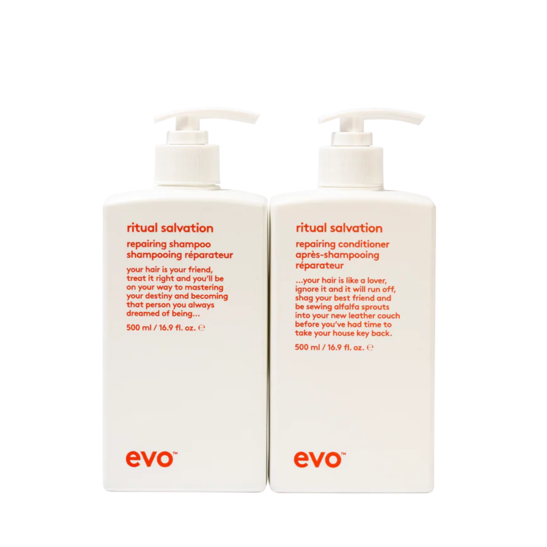 EVO Buddies Repair rinkinys: Ritual Salvation šampūnas + kondicionierius