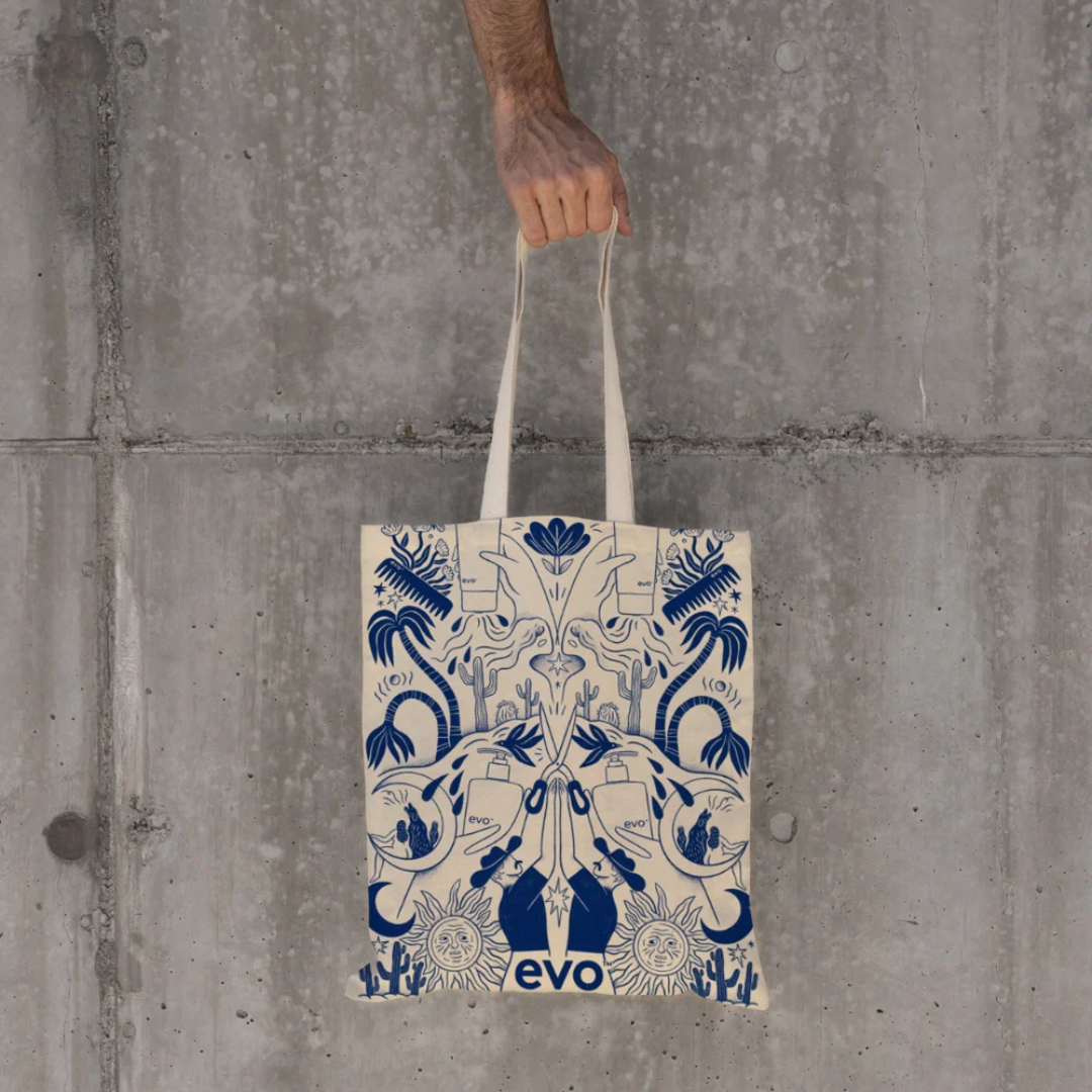 EVO good givin' repair limituoto leidimo rinkinys spalvos tausojimui + tote bag