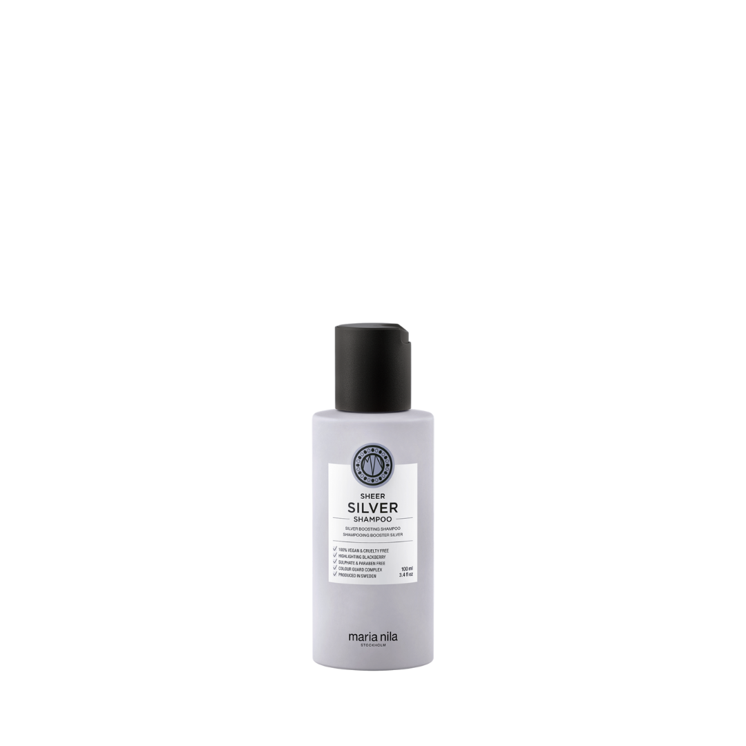 MARIA NILA Pilkinantis šampūnas – Sheer Silver Shampoo