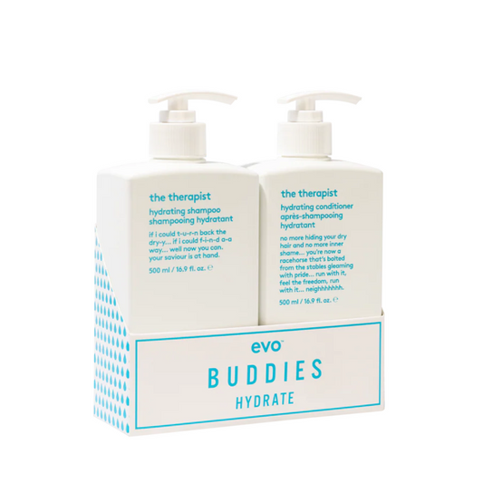 EVO Buddies Hydrate: The Therapist šampūnas + kondicionierius