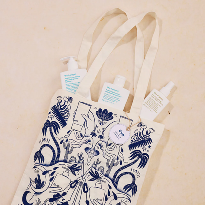 EVO good givin' hydrate limituoto leidimo rinkinys drėkinimui + tote bag