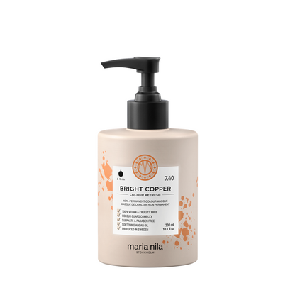 MARIA NILA Dažanti maitinamoji kaukė – Colour Refresh Bright Copper 7.40