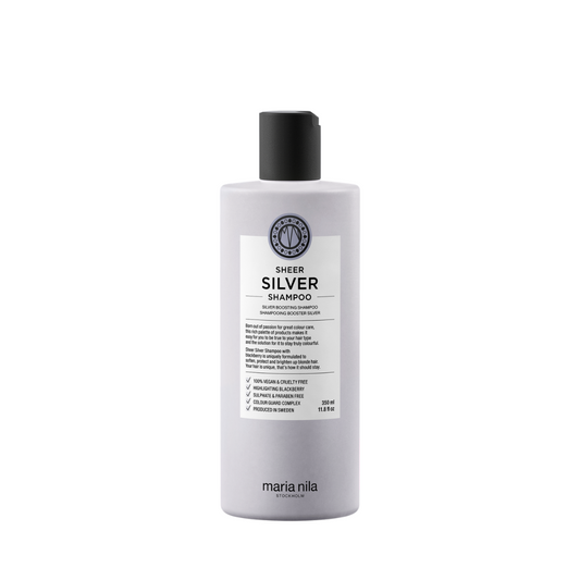 MARIA NILA Pilkinantis šampūnas – Sheer Silver Shampoo