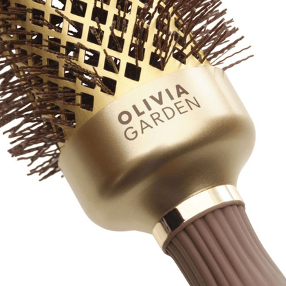 OLIVIA GARDEN BLOWOUT SHINE 45 GOLD plaukų šepetys