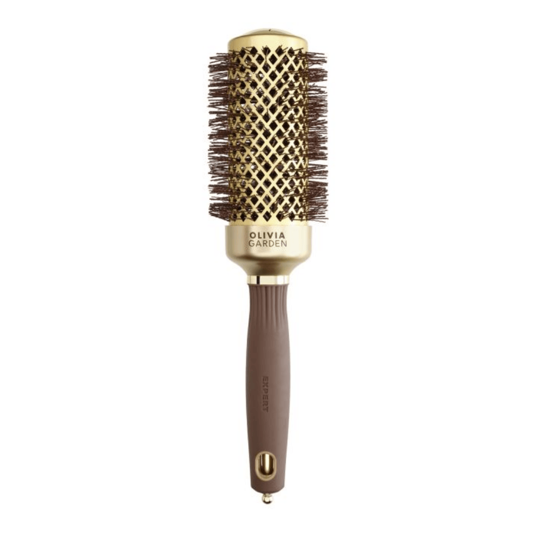 OLIVIA GARDEN BLOWOUT SHINE 45 GOLD plaukų šepetys