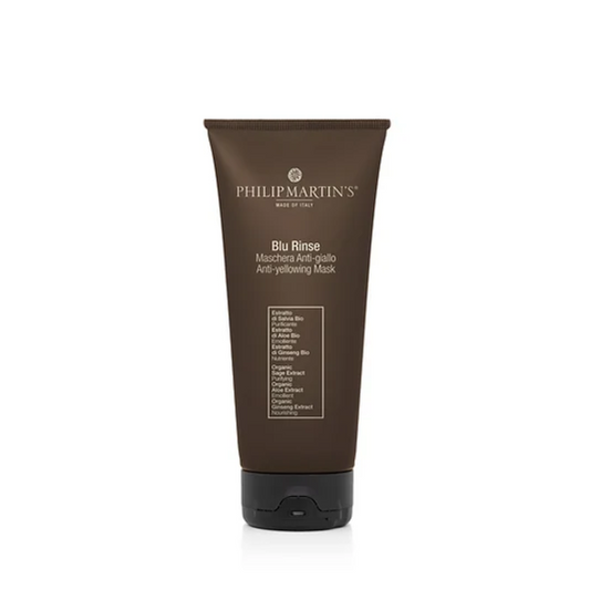 PHILIP MARTIN’S Nuo gelsvo atspalvio apsaugantis kondicionierius/ kaukė – Blu Rinse 200ml