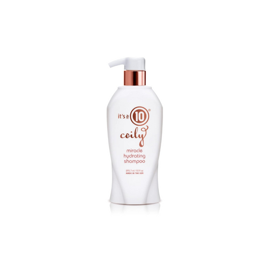 IT’S A 10 Garbanotų plaukų drėkinamasis šampūnas – Coily Miracle Hydrating Shampoo 295ml