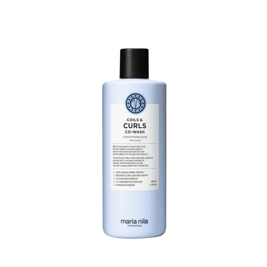 MARIA NILA Drėkinantis kondicionuojantis šampūnas garbanotiems plaukams – Coils & Curls Co-Wash