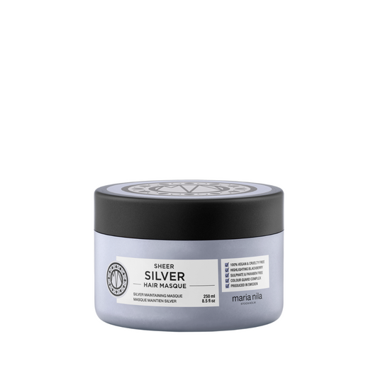 MARIA NILA Pilkinanti kaukė – Sheer Silver Masque 250ml