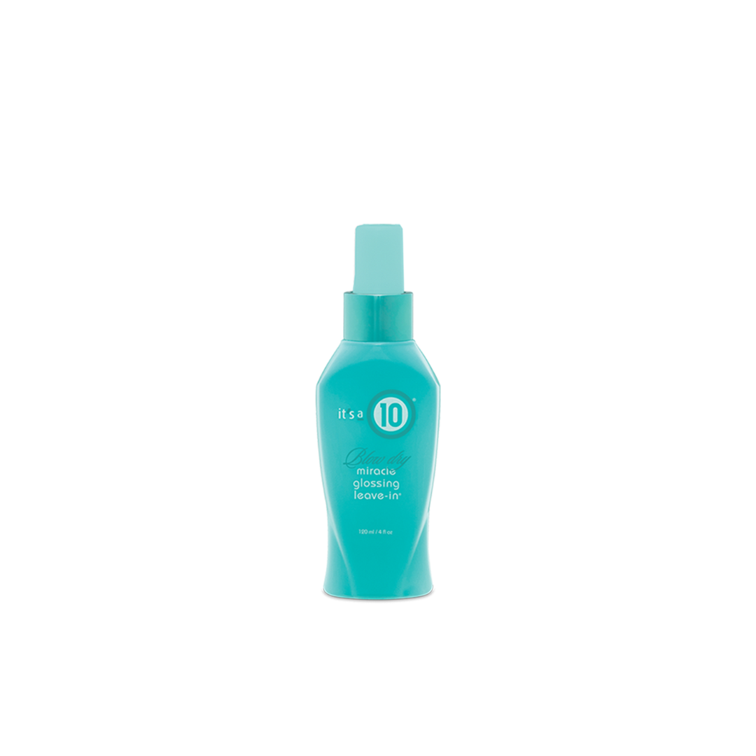 IT’S A 10 HAIRCARE Daugiafunkcinė nenuskalaujama priemonė – Miracle Blow Dry Glossing Leave-In 120ml