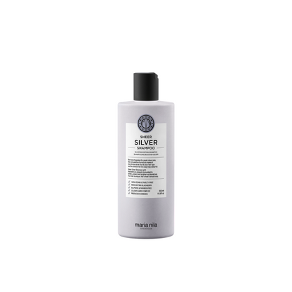 MARIA NILA Pilkinantis šampūnas – Sheer Silver Shampoo